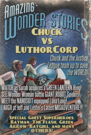 Chuck vs LuthorCorp - Cover 02 - Pulp